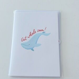 LOVEPOP GET WHALE SOON CARD